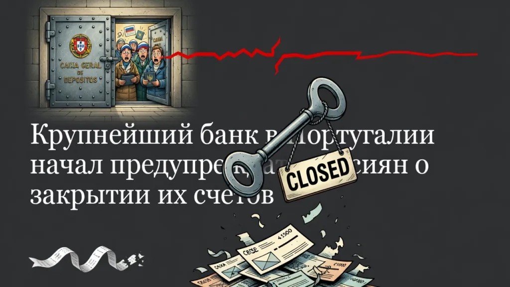 Caixa Geral закрывает счета россиян. Конец эпохи лояльности