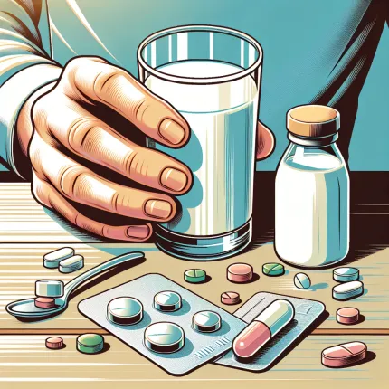 Можно ли таблетки запивать молоком?